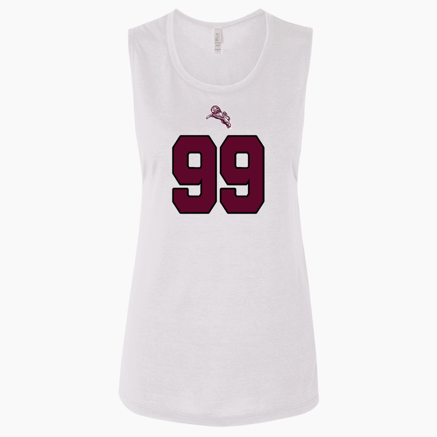Ludlow Lions <span class="pdp-name-mascot">Lions</span> Bella + Canvas Women's Flowy Muscle Tank