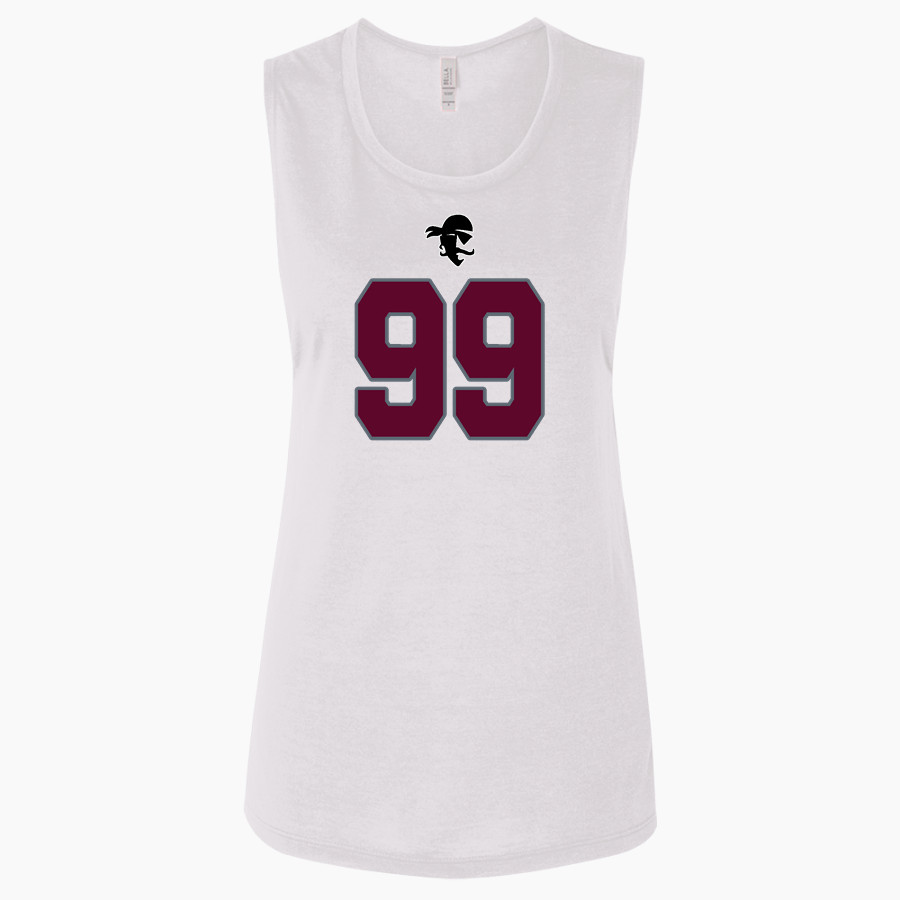 EULA HIGH SCHOOL PIRATES Bella + Canvas Women's Flowy Muscle Tank