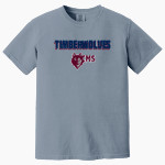 Centennial Middle School Timberwolves <span class="pdp-name-mascot">Centennial Middle School Wolves</span> Comfort Colors Adult Heavyweight Garment-Dyed T-Shirt Front Thumbnail
