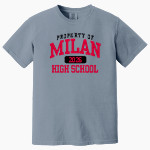 Milan Big Reds Comfort Colors Men's Heavyweight Garment-Dyed T-Shirt Front Thumbnail