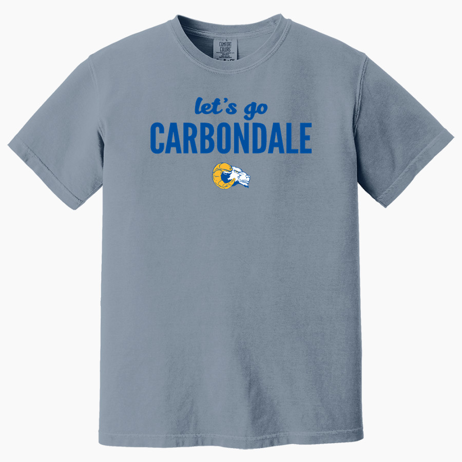 Carbondale Rams <span class="pdp-name-mascot">Carbondale Rams</span> Comfort Colors Adult Heavyweight Garment-Dyed T-Shirt