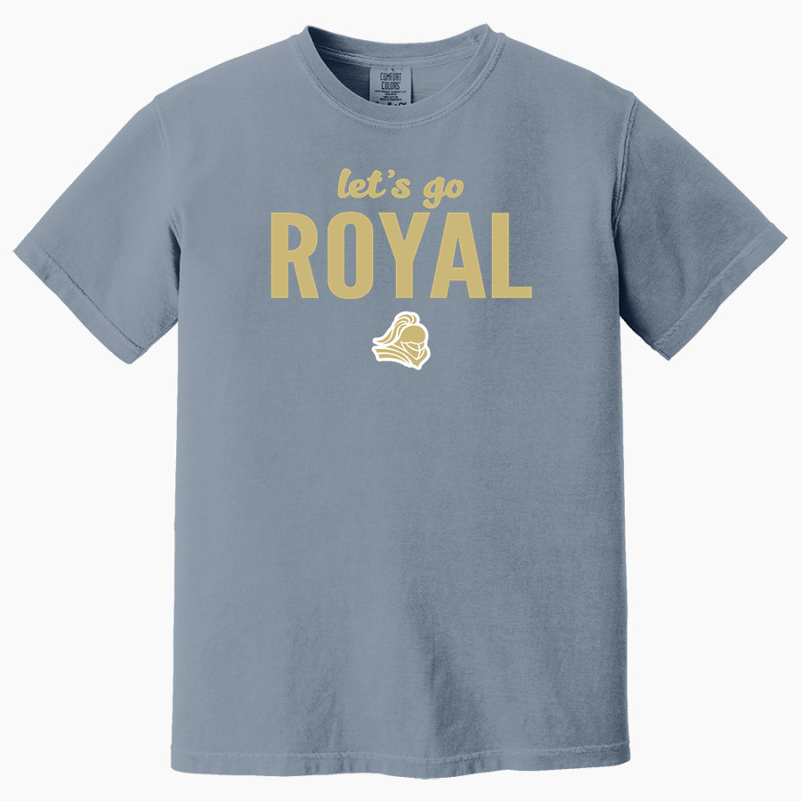 ROYAL HIGH SCHOOL KNIGHTS <span class="pdp-name-mascot">ROYAL KNIGHTS</span> Comfort Colors Adult Heavyweight Garment-Dyed T-Shirt