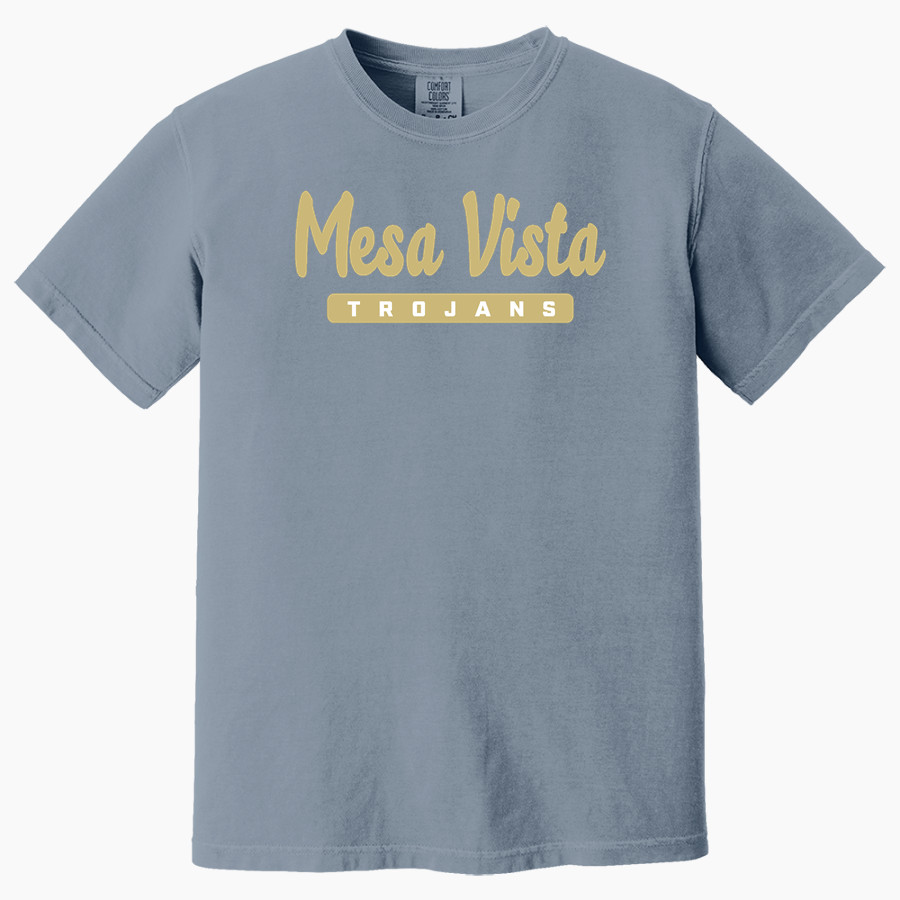 MESA VISTA HIGH SCHOOL TROJANS <span class="pdp-name-mascot">MESA VISTA TROJANS</span> Comfort Colors Adult Heavyweight Garment-Dyed T-Shirt
