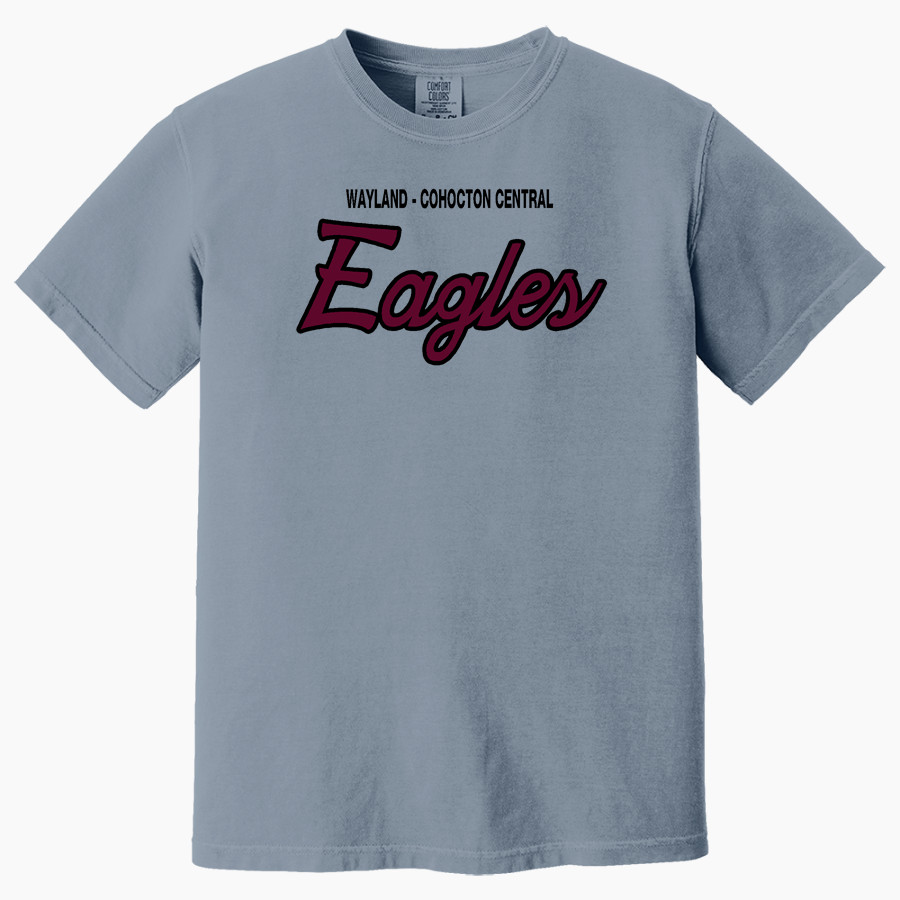 Wayland - Cohocton Central Eagles <span class="pdp-name-mascot">Wayland - Cohocton Central Eagles</span> Comfort Colors Adult Heavyweight Garment-Dyed T-Shirt