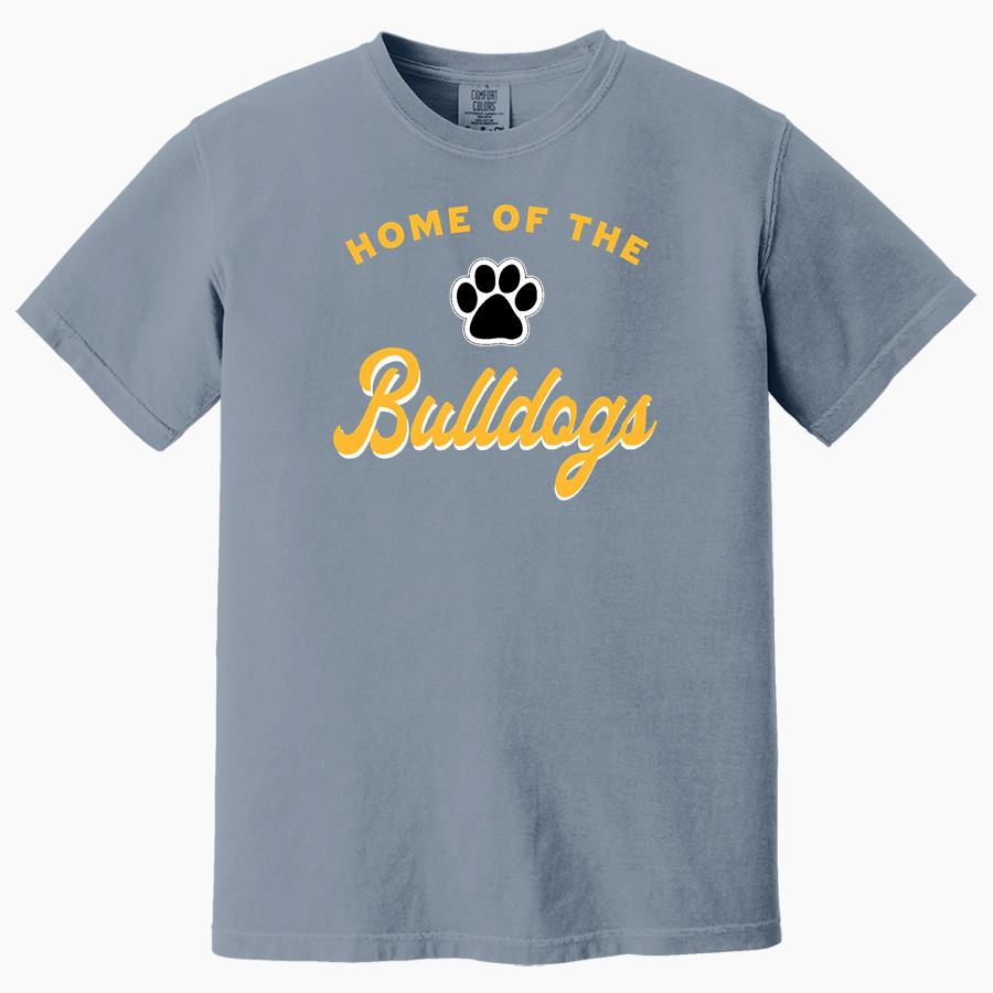 Hope Lutheran Bulldogs <span class="pdp-name-mascot">Hope Lutheran School Bulldogs</span> Comfort Colors Adult Heavyweight Garment-Dyed T-Shirt
