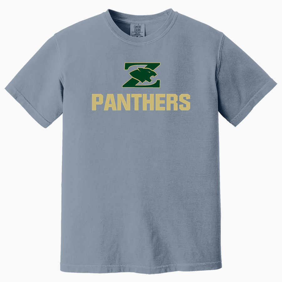 FORT ZUMWALT NORTH HIGH SCHOOL PANTHERS <span class="pdp-name-mascot">FORT ZUMWALT NORTH PANTHERS</span> Comfort Colors Adult Heavyweight Garment-Dyed T-Shirt