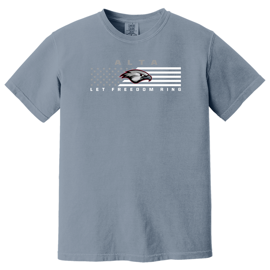ALTA HIGH SCHOOL HAWKS <span class="pdp-name-mascot">ALTA HAWKS</span> Comfort Colors Adult Garment-Dyed Heavyweight T-Shirt