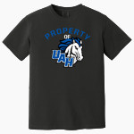 UAH Chargers <span class="pdp-name-mascot">University of Alabama Chargers</span> Comfort Colors Adult Heavyweight Garment-Dyed T-Shirt Front Thumbnail
