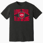 LONG TRAIL SCHOOL MOUNTAIN LIONS Comfort Colors Men's Heavyweight Garment-Dyed T-Shirt Front Thumbnail
