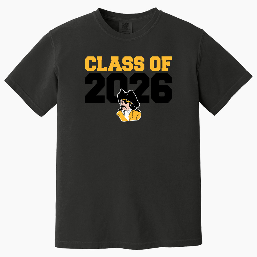 ASHTON-FRANKLIN CENTER H S RAIDERS Comfort Colors Men's Heavyweight Garment-Dyed T-Shirt