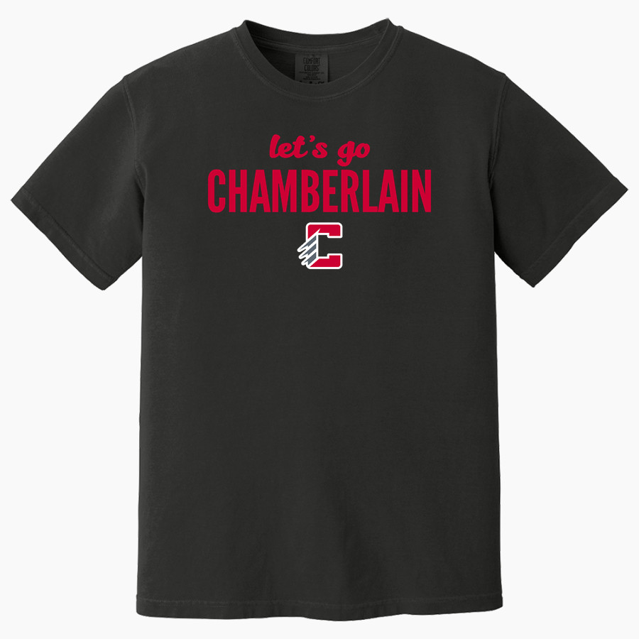 CHAMBERLAIN HIGH SCHOOL CUBS <span class="pdp-name-mascot">CHAMBERLAIN CUBS</span> Comfort Colors Adult Heavyweight Garment-Dyed T-Shirt