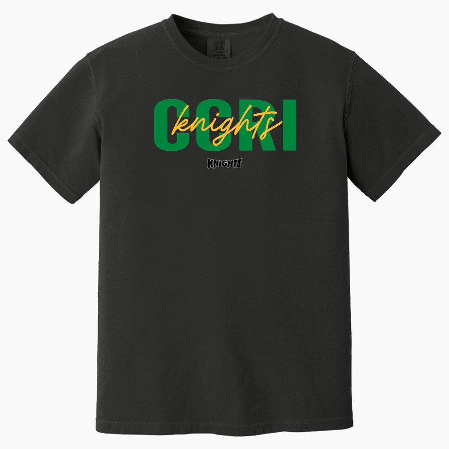 Community College of Rhode Island Knights <span class="pdp-name-mascot">COMMUNITY COLLEGE OF RHODE ISLAND Knights</span> Comfort Colors Adult Heavyweight Garment-Dyed T-Shirt