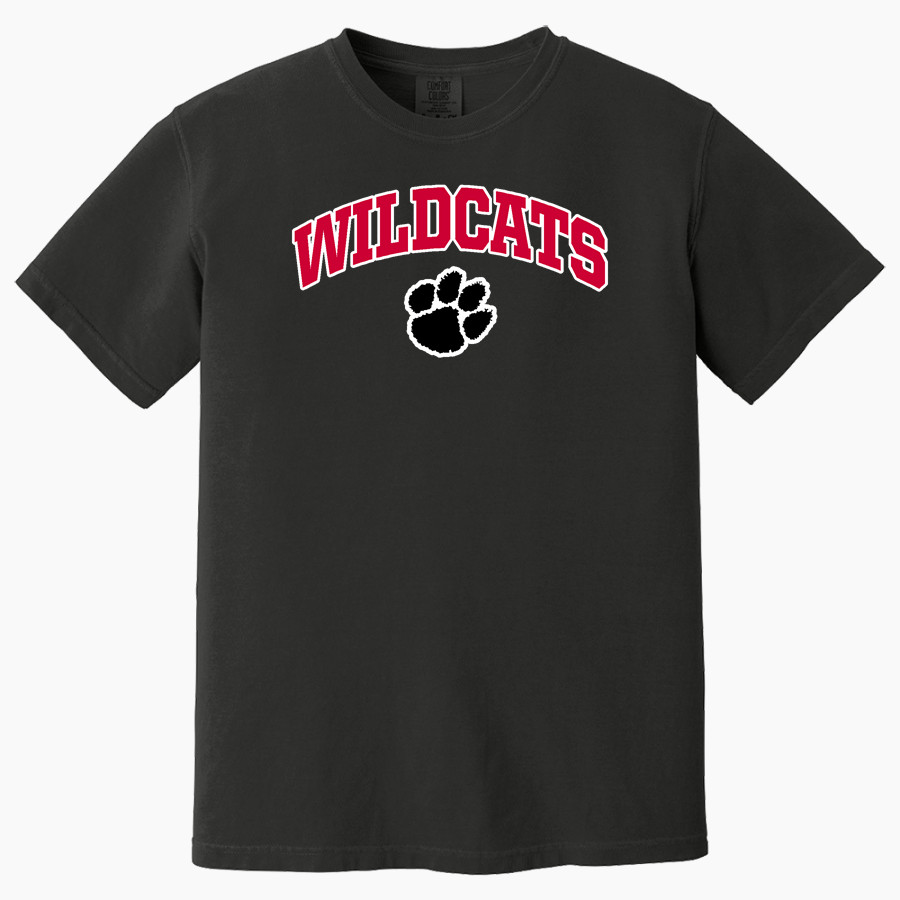 FRANKLIN SENIOR HIGH SCHOOL WILDCATS <span class="pdp-name-mascot">FRANKLIN WILDCATS</span> Comfort Colors Adult Heavyweight Garment-Dyed T-Shirt