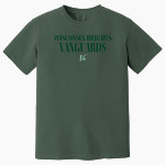Wisconsin Heights High School Vanguards <span class="pdp-name-mascot">Wisconsin Heights High School</span> Comfort Colors Adult Heavyweight Garment-Dyed T-Shirt Front Thumbnail