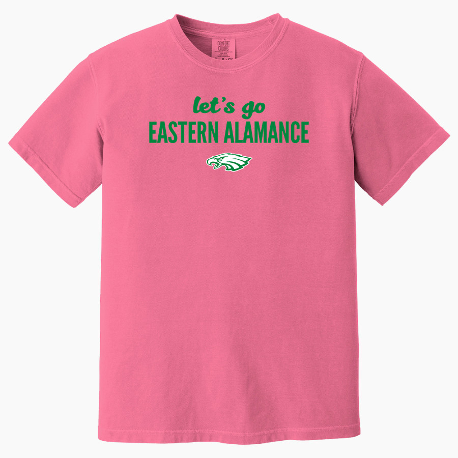 Eastern Alamance Eagles Comfort Colors Men's Heavyweight Garment-Dyed T-Shirt