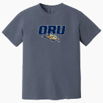 Oral Roberts Golden Eagles Comfort Colors Men's Heavyweight Garment-Dyed T-Shirt Front Thumbnail
