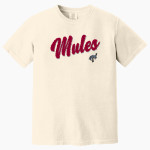 Muhlenberg Mules <span class="pdp-name-mascot">Muhlenberg College Mules</span> Comfort Colors Adult Heavyweight Garment-Dyed T-Shirt Front Thumbnail