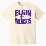 ELGIN HIGH SCHOOL WILDCATS <span class="pdp-name-mascot">ELGIN WILDCATS</span> Comfort Colors Adult Heavyweight Garment-Dyed T-Shirt Front Thumbnail