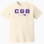 BEMENT MIDDLE SCHOOL BULLDOGS <span class="pdp-name-mascot">BEMENT BULLDOGS</span> Comfort Colors Adult Heavyweight Garment-Dyed T-Shirt Front Thumbnail