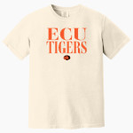 ECU Tigers <span class="pdp-name-mascot">East Central Tigers</span> Comfort Colors Adult Heavyweight Garment-Dyed T-Shirt Front Thumbnail