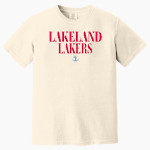 LAKELAND HIGH SCHOOL LAKERS <span class="pdp-name-mascot">LAKELAND LAKERS</span> Comfort Colors Adult Heavyweight Garment-Dyed T-Shirt Front Thumbnail