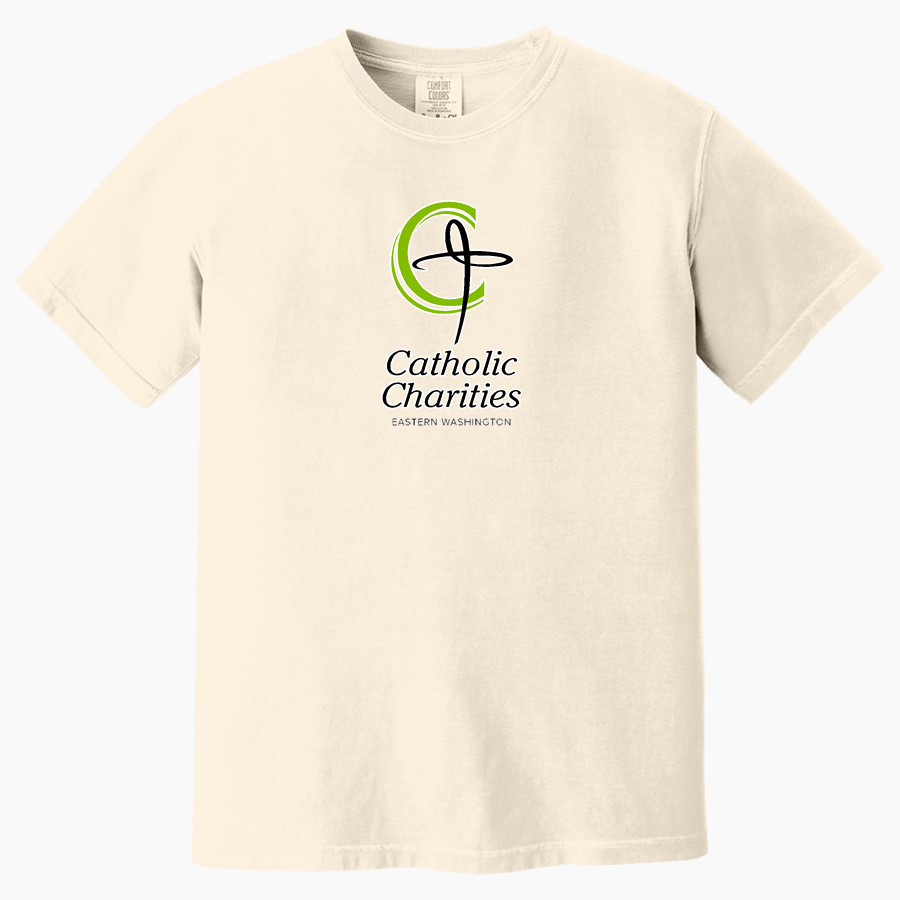 Catholic Charities of Eastern WA Catholic Charities <span class="pdp-name-mascot">Catholic Charities of Eastern WA</span> Comfort Colors Adult Heavyweight Garment-Dyed T-Shirt