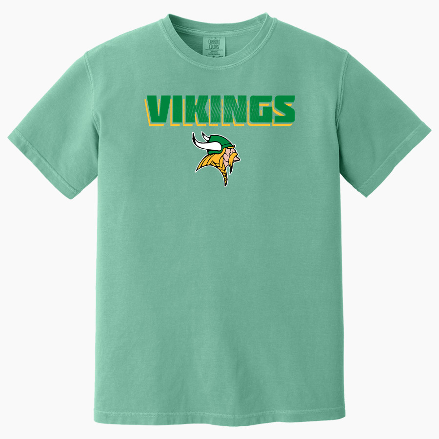 TIPPECANOE VALLEY HIGH SCHOOL Vikings Online Store <span class="pdp-name-mascot">TIPPECANOE VALLEY VIKINGS</span> Comfort Colors Adult Heavyweight Garment-Dyed T-Shirt