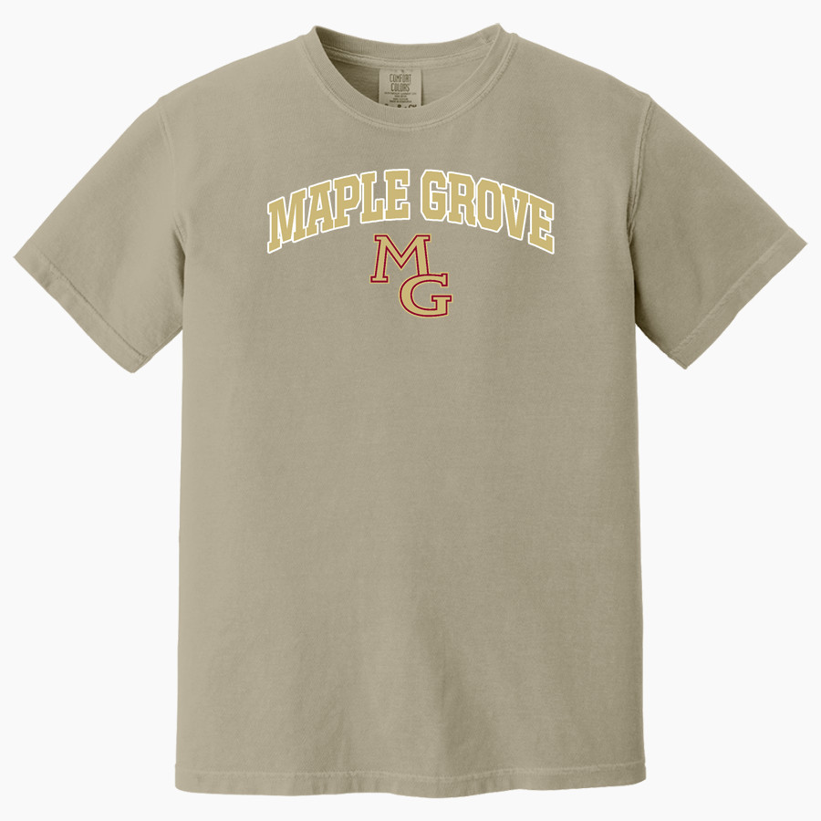 Maple Grove Crimson <span class="pdp-name-mascot">Maple Grove Crimson</span> Comfort Colors Adult Heavyweight Garment-Dyed T-Shirt