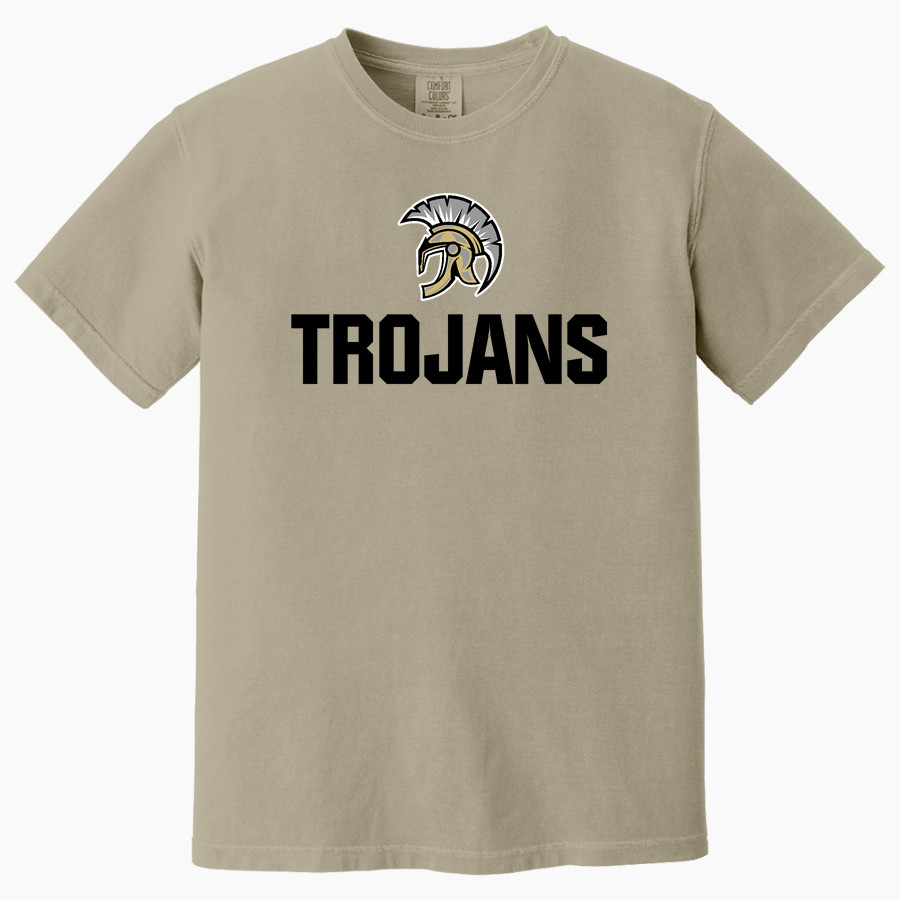HOT SPRINGS HIGH SCHOOL TROJANS Comfort Colors Men's Heavyweight Garment-Dyed T-Shirt