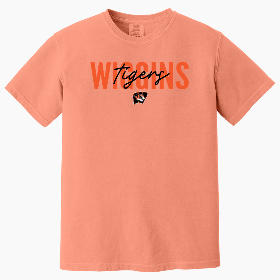 WIGGINS TIGERS The Official Online Store <span class="pdp-name-mascot">WIGGINS TIGERS</span> Comfort Colors Adult Heavyweight Garment-Dyed T-Shirt