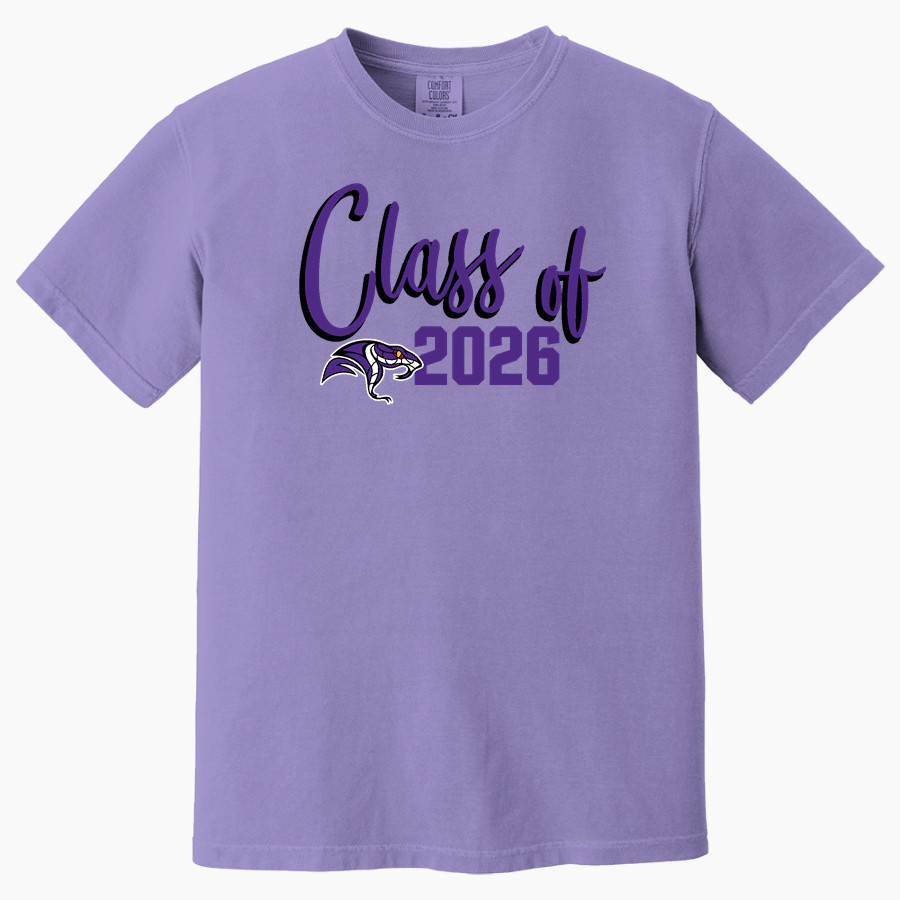 SPACE COAST HIGH SCHOOL VIPERS <span class="pdp-name-mascot">SPACE COAST VIPERS</span> Comfort Colors Adult Heavyweight Garment-Dyed T-Shirt