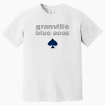 GRANVILLE HIGH SCHOOL BLUE ACES <span class="pdp-name-mascot">GRANVILLE BLUE ACES</span> Comfort Colors Adult Heavyweight Garment-Dyed T-Shirt Front Thumbnail