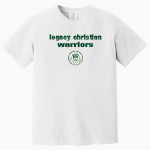 LEGACY CHRISTIAN WARRIORS <span class="pdp-name-mascot">LEGACY WARRIORS</span> Comfort Colors Adult Heavyweight Garment-Dyed T-Shirt Front Thumbnail