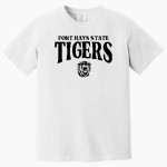 Fort Hays State University Tigers Comfort Colors Men's Heavyweight Garment-Dyed T-Shirt Front Thumbnail