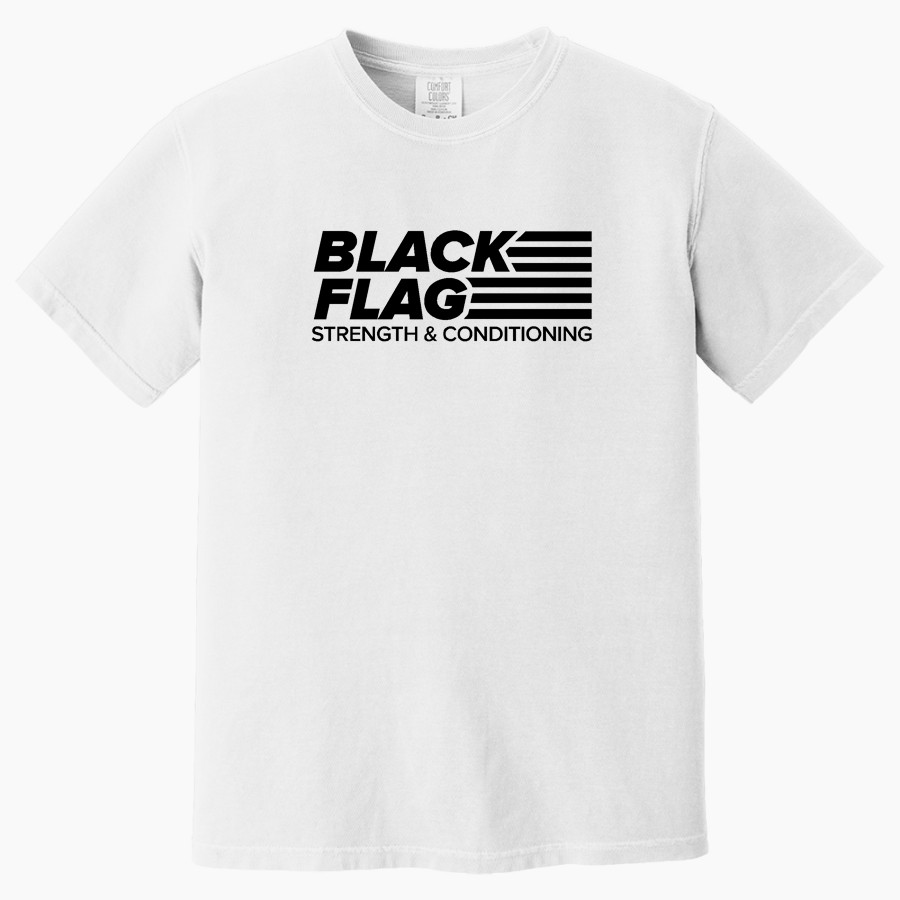 Black Flag Strength & Conditioning Black Flag Strength <span class="pdp-name-mascot">Black Flag Strength & Conditioning</span> Comfort Colors Adult Heavyweight Garment-Dyed T-Shirt