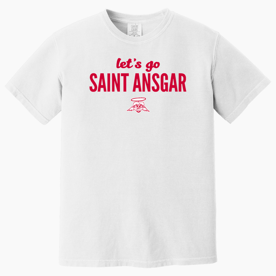 SAINT ANSGAR HIGH SCHOOL SAINTS <span class="pdp-name-mascot">SAINT ANSGAR SAINTS</span> Comfort Colors Adult Heavyweight Garment-Dyed T-Shirt
