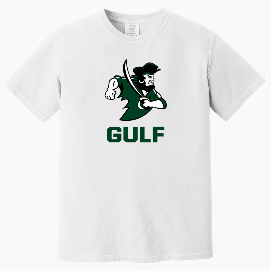 Gulf Buccaneers <span class="pdp-name-mascot">Gulf Buccaneers</span> Comfort Colors Adult Heavyweight Garment-Dyed T-Shirt