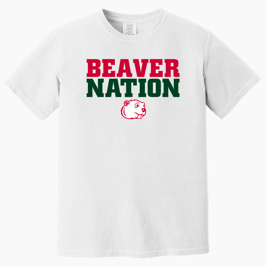 Minot State Beavers <span class="pdp-name-mascot">Minot State Beavers</span> Comfort Colors Adult Heavyweight Garment-Dyed T-Shirt