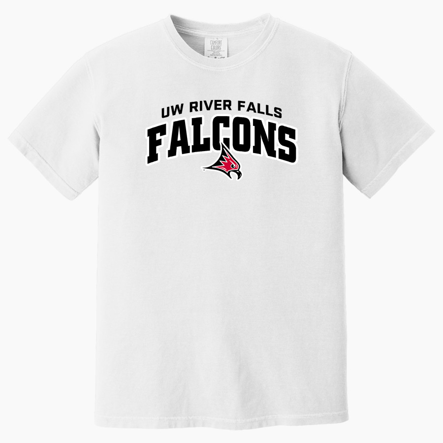 UW River Falls Falcons Comfort Colors Men's Heavyweight Garment-Dyed T-Shirt