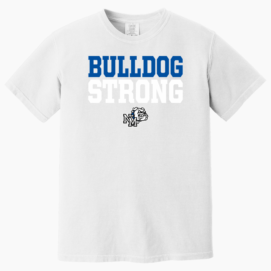 NORTH MASON HIGH SCHOOL BULLDOGS Comfort Colors Men's Heavyweight Garment-Dyed T-Shirt