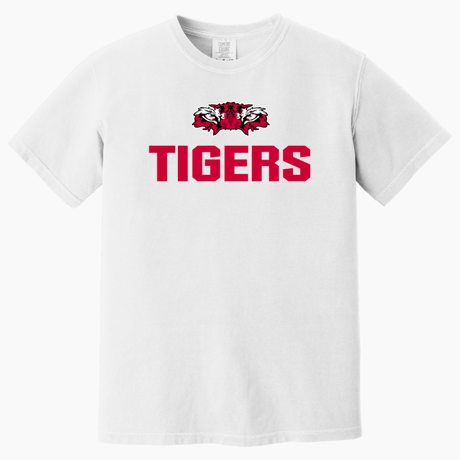 GROOM HIGH SCHOOL TIGERS <span class="pdp-name-mascot">GROOM TIGERS</span> Comfort Colors Adult Heavyweight Garment-Dyed T-Shirt