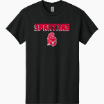 Somers Softball Spartans <span class="pdp-name-mascot">Somers Youth Softball Spartans</span> Gildan Adult Heavy Cotton Short Sleeve T-Shirt Front Thumbnail