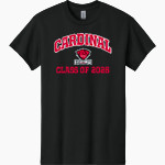 CARDINAL HIGH SCHOOL HUSKIES Gildan Men's Heavy Cotton Short Sleeve T-Shirt Front Thumbnail