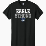 DUBOIS CHRISTIAN SCHOOLS EAGLES <span class="pdp-name-mascot">DUBOIS EAGLES</span> Gildan Adult Heavy Cotton Short Sleeve T-Shirt Front Thumbnail