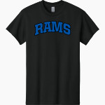 Carbondale Rams <span class="pdp-name-mascot">Carbondale Rams</span> Gildan Adult Heavy Cotton Short Sleeve T-Shirt Front Thumbnail