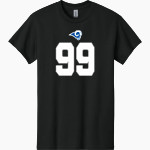 Legacy Rams Gildan Men's Heavy Cotton Short Sleeve T-Shirt Front Thumbnail