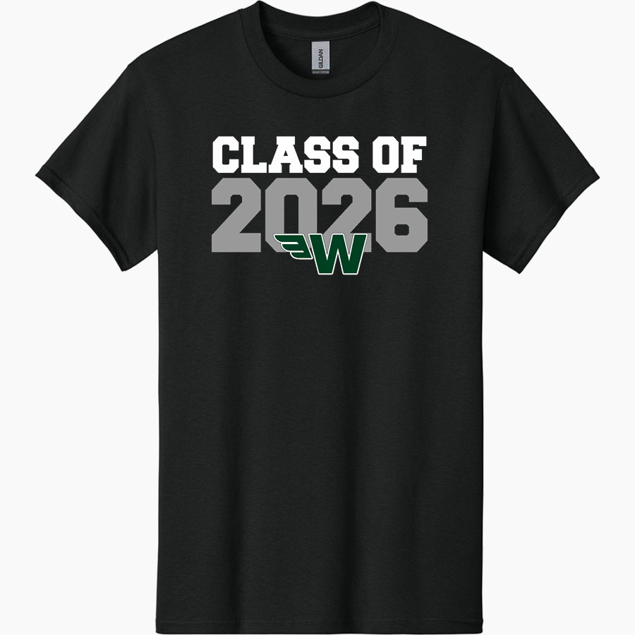 WAYNFLETE SCHOOL FLYERS Gildan Men's Heavy Cotton Short Sleeve T-Shirt