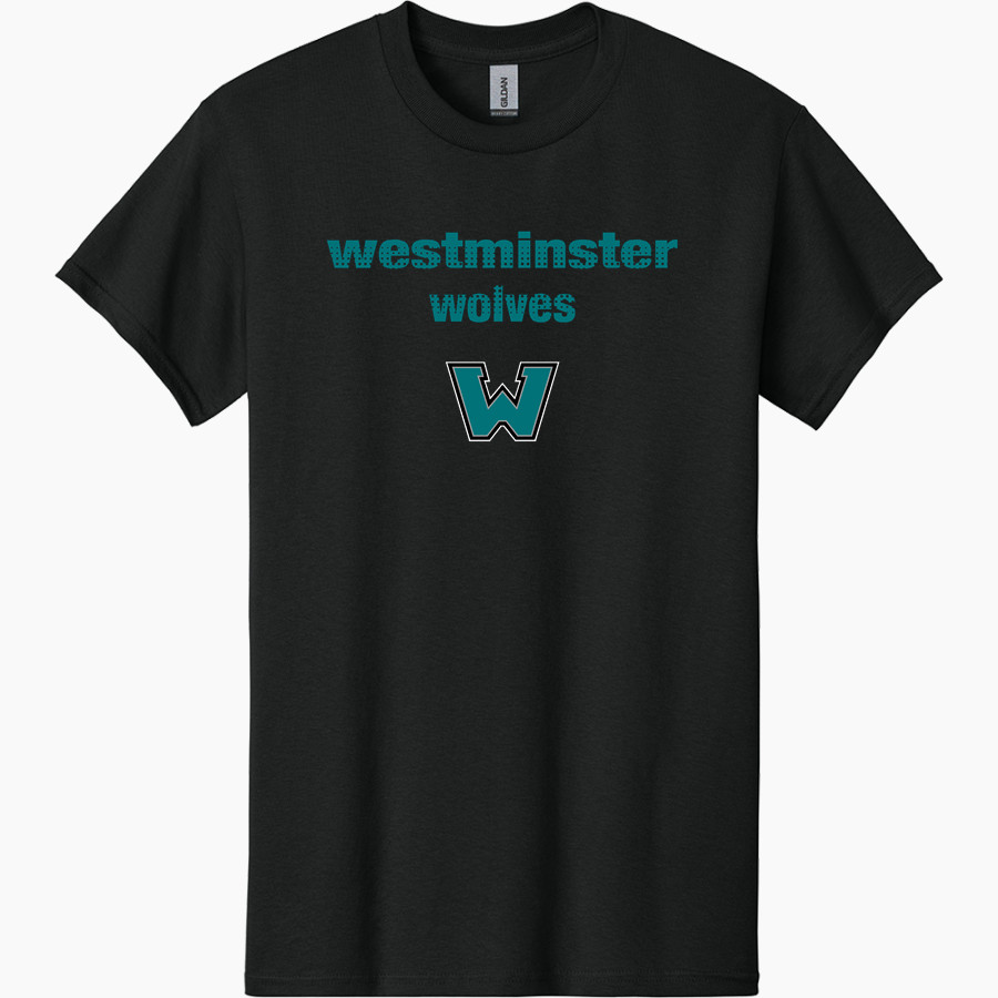 Westminster Wolves <span class="pdp-name-mascot">Westminster Wolves</span> Gildan Adult Heavy Cotton Short Sleeve T-Shirt