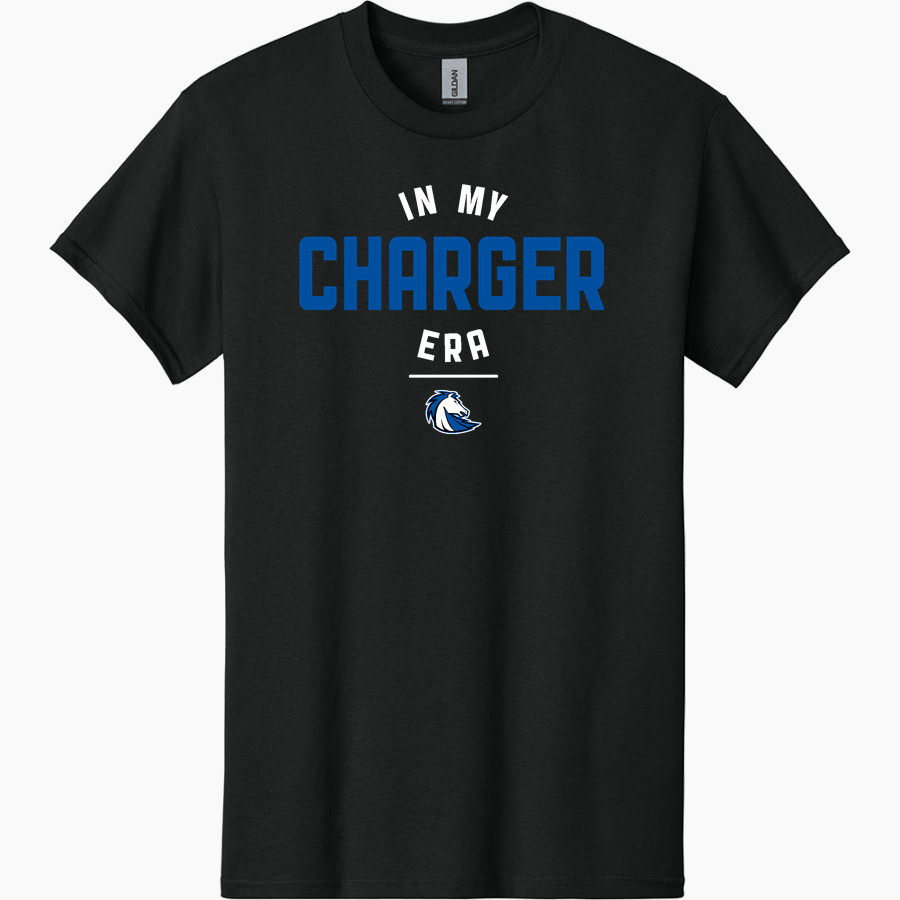 CLEAR SPRINGS HIGH SCHOOL CHARGERS <span class="pdp-name-mascot">CLEAR SPRINGS CHARGERS</span> Gildan Men's Heavy Cotton Short Sleeve T-Shirt