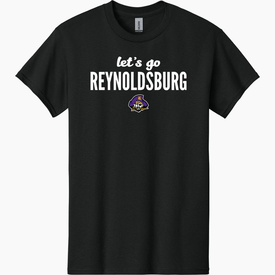 REYNOLDSBURG RAIDERS The Official Online Store <span class="pdp-name-mascot">REYNOLDSBURG RAIDERS</span> Gildan Adult Heavy Cotton Short Sleeve T-Shirt